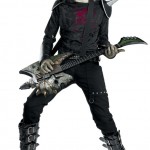 Déguisement rocker de métal déguisement halloween de rocker