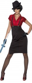 Déguisement gangster femme