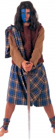 Déguisement barbare en kilt