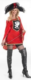 Déguisement mousquetaire femme