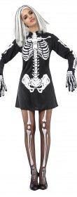 Robe squelette femme Robe squelette femme