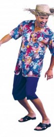 Déguisement hawaien en chemise Déguisement hawaien en chemise