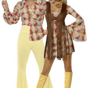 deguisement couple hippie annees 60