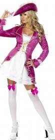 Déguisement de pirate baroque pour femme