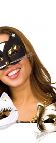 Masque de chat femme
