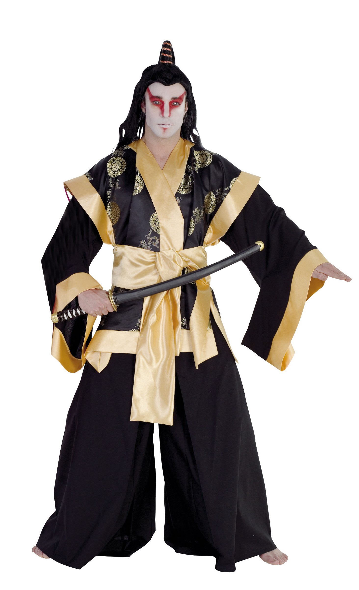 Deguisement samourai Costume guerrier japon homme
