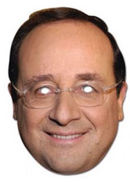 masque francois hollande