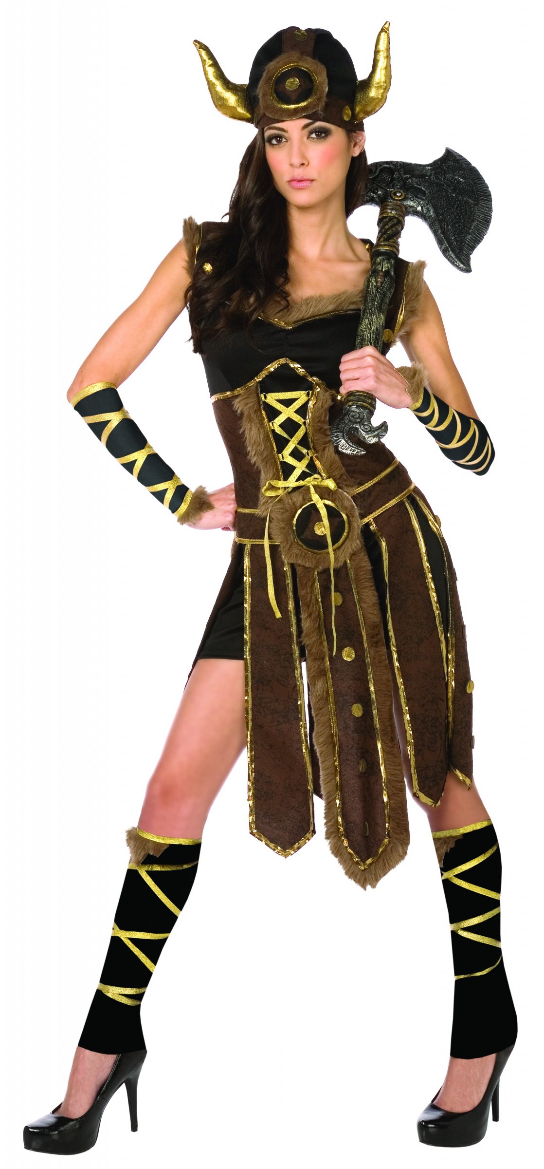 Costume Reine Viking Barbare Femme