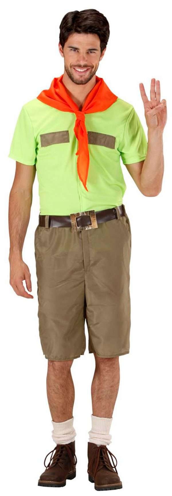 Déguisement de scout adulte Costume louveteau