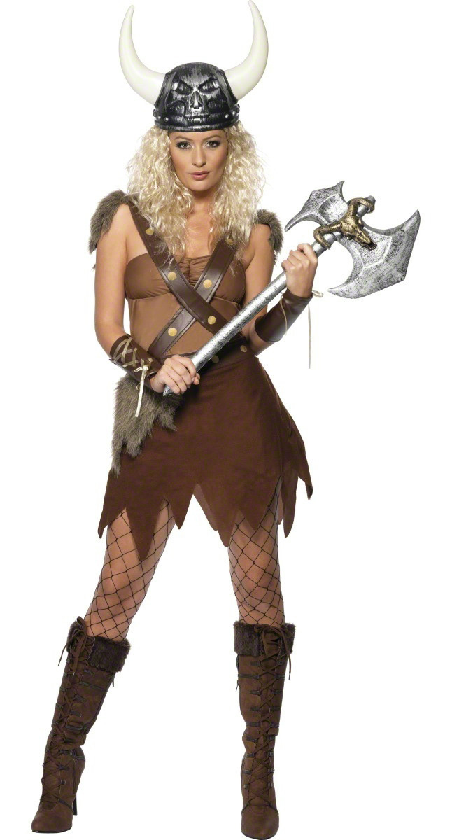 Costume Reine Viking Barbare Femme