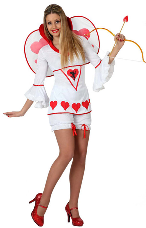 Déguisement Saint Valentin femme : costume cupidon amour