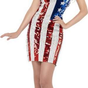 robe drapeau USA